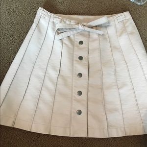Free People Skirts - Leather button up skirt with tie Free People Skirts - Leather button up skirt with tie